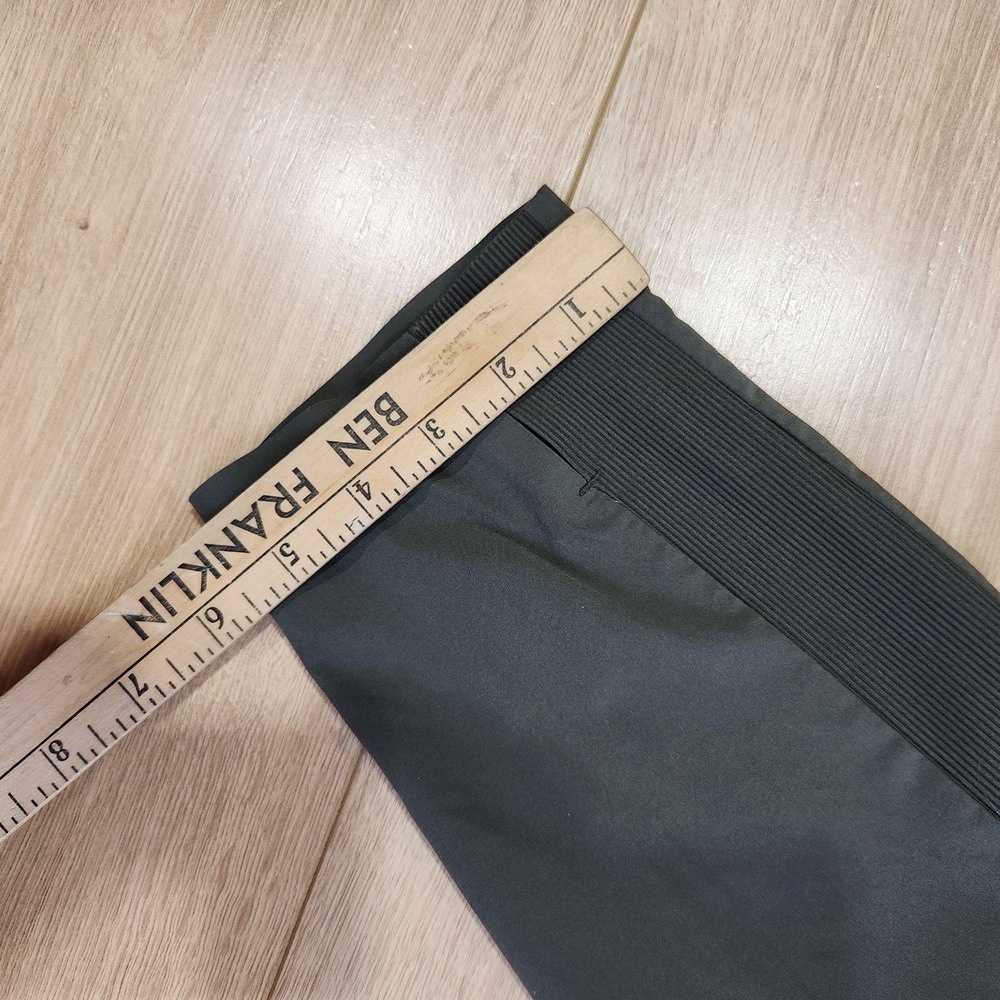 Athleta Brooklyn Ankle Pants Womens 2 Green Elastic Waist Pockets Stretch - Picture 9 of 10